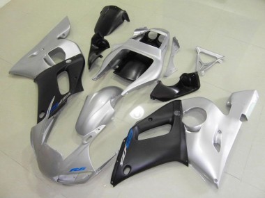 Injeção Kits Carenagem Moto R6 1998-2002 - Preto Prata