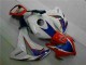 Kit Carenagem Moto CBR 1000RR 2008-2011 - Azul Branco