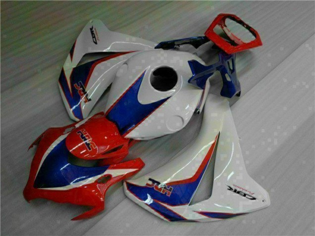 Kit Carenagem Moto CBR 1000RR 2008-2011 - Azul Branco