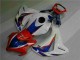 Kit Carenagem Moto CBR 1000RR 2008-2011 - Azul Branco