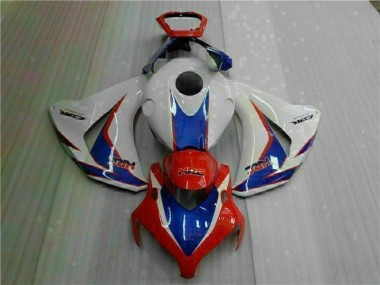 Kit Carenagem Moto CBR 1000RR 2008-2011 - Azul Branco