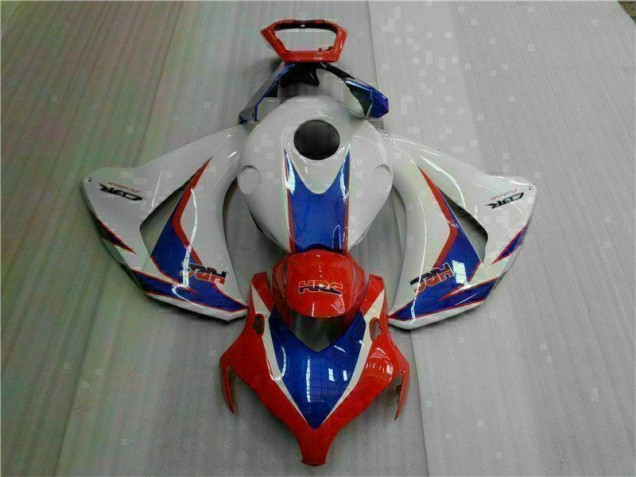 Kit Carenagem Moto CBR 1000RR 2008-2011 - Azul Branco