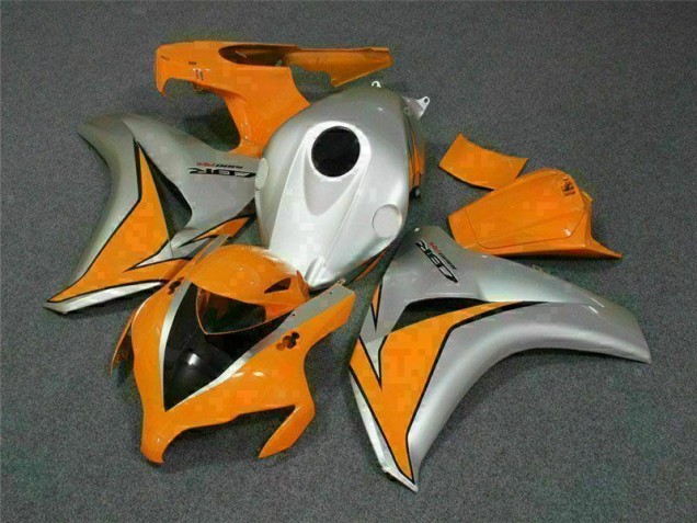 Kit Carenagem Moto CBR 1000RR 2008-2011 - Laranja Prata