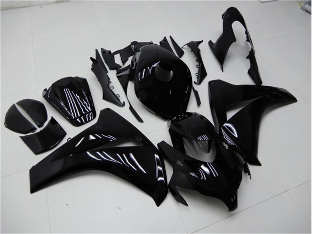 Kit Carenagem Moto CBR 1000RR 2008-2011 - Preto Brilhante