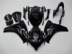 Kit Carenagem Moto CBR 1000RR 2008-2011 - Preto Brilhante