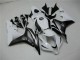 Kit Carenagem Moto CBR 600RR 2009-2012 - Branco Preto