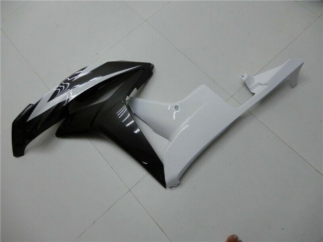 Kit Carenagem Moto CBR 600RR 2009-2012 - Branco Preto