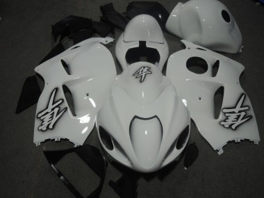 Kit Carenagem Moto GSXR 1300 Hayabusa 1996-2007 - Branco