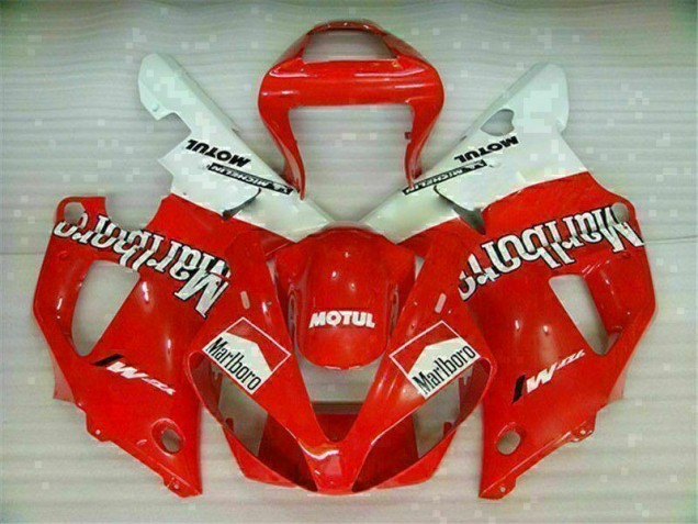 Kit Carenagem Moto R1 2000-2001 - Vermelho
