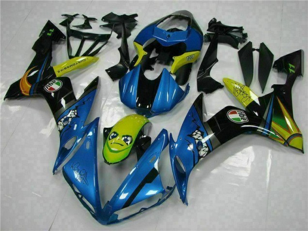 Kit Carenagem Moto R1 2004-2006 - Azul Kit Carenagem Moto R1 2004-2006 - Azul