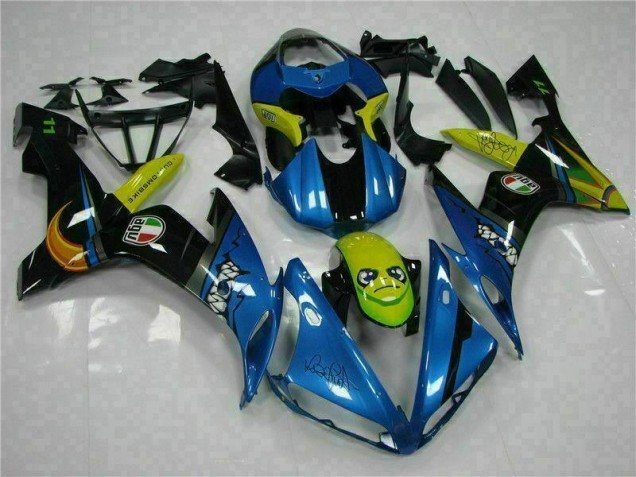Kit Carenagem Moto R1 2004-2006 - Azul Kit Carenagem Moto R1 2004-2006 - Azul
