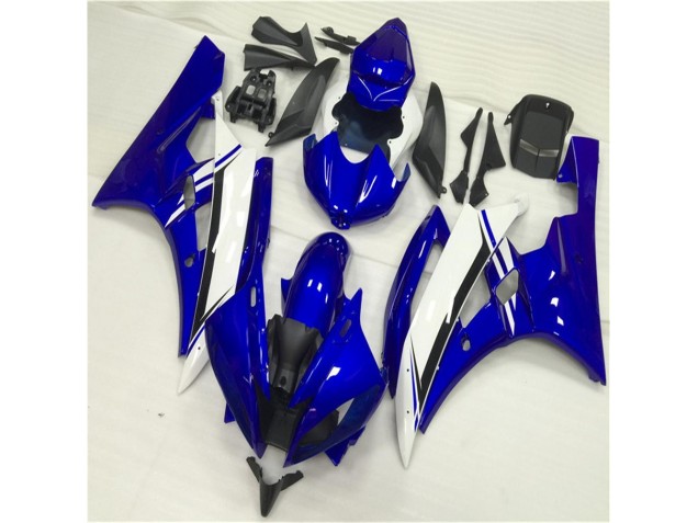 Kit Carenagem Moto R6 2006-2007 - Azul Branco