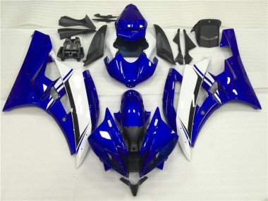 Kit Carenagem Moto R6 2006-2007 - Azul Branco