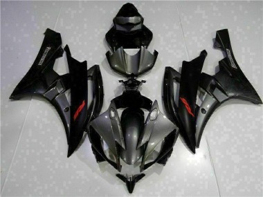 Kit Carenagem Moto R6 2006-2007 - Cinzento Preto