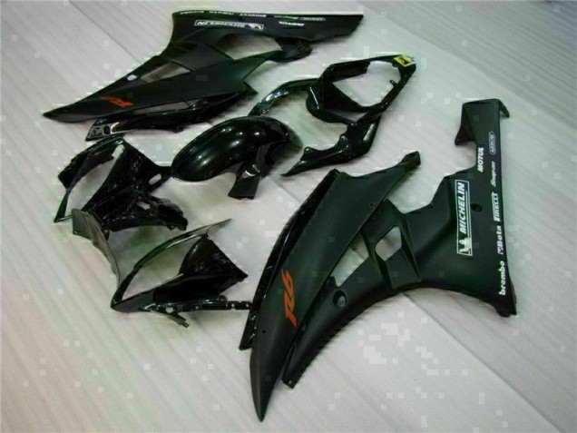 Kit Carenagem Moto R6 2006-2007 - Preto