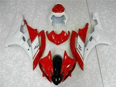 Kit Carenagem Moto R6 2006-2007 - Vermelho Branco
