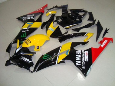 Kit Carenagem Moto R6 2008-2016 - Amarelo Monster