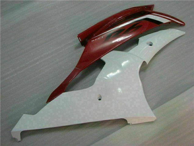 Kit Carenagem Moto R6 2008-2016 - Vermelho Branco