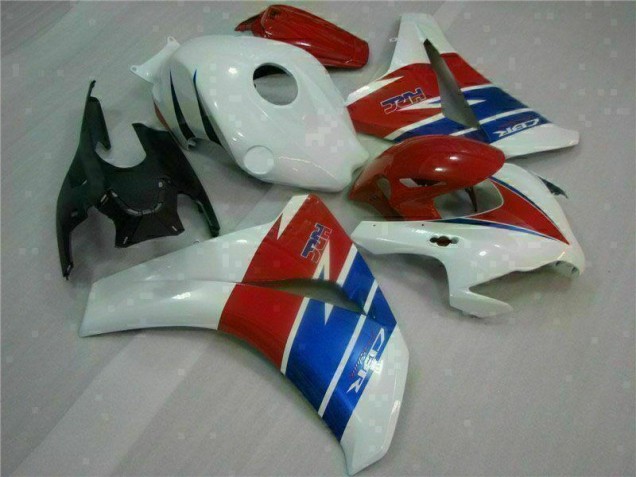 Kit Completo Carenagem Moto CBR 1000RR 2008-2011 - Vermelho Branco Kit Completo Carenagem Moto CBR 1000RR 2008-2011 - Vermelho Branco