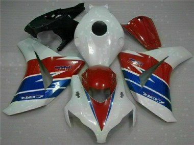 Kit Completo Carenagem Moto CBR 1000RR 2008-2011 - Vermelho Branco
