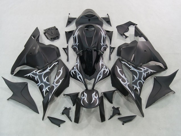 Kit Completo Carenagem Moto CBR 600RR 2007-2008 - Preto