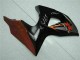 Kit Completo Carenagem Moto GSXR 1000 K9 2009-2016 - Castanho Preto