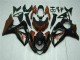 Kit Completo Carenagem Moto GSXR 1000 K9 2009-2016 - Castanho Preto