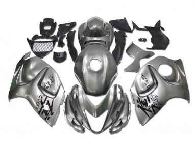 Kit Completo Carenagem Moto GSXR 1300 Hayabusa 2008-2019 - Cinzento