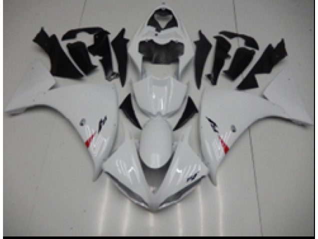 Kit Completo Carenagem Moto R1 2009-2011 - Branco Kit Completo Carenagem Moto R1 2009-2011 - Branco