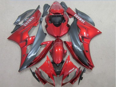 Kit Completo Carenagem Moto R6 2006-2007 - Vermelho