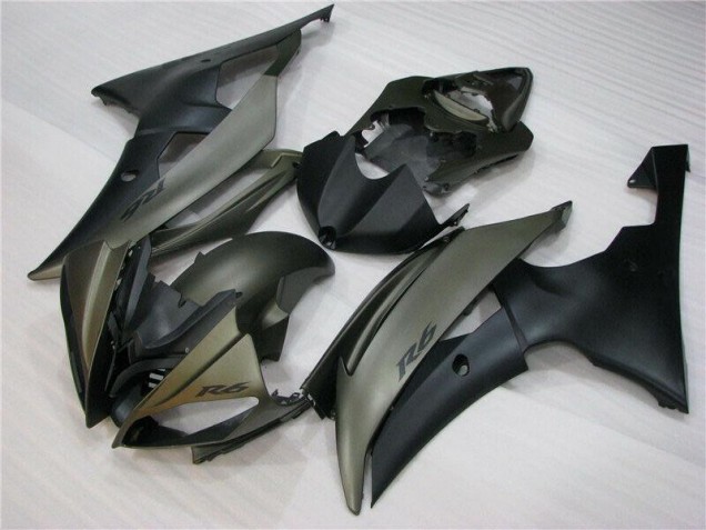 Kit Completo Carenagem Moto R6 2008-2016 - Preto