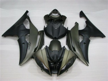 Kit Completo Carenagem Moto R6 2008-2016 - Preto