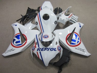 Kits Carenagem Moto CBR 1000RR 2008-2011 - Branco Azul Repsol