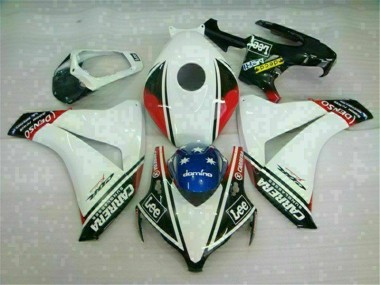 Kits Carenagem Moto CBR 1000RR 2008-2011 - Branco