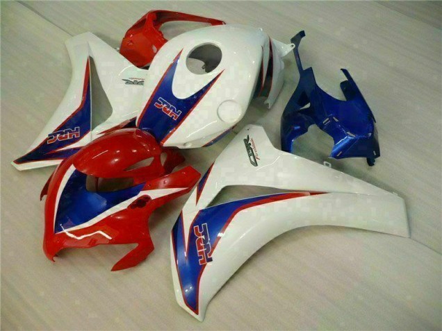 Kits Carenagem Moto CBR 1000RR 2008-2011 - Vermelho Branco Azul