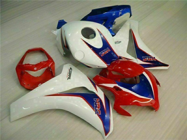 Kits Carenagem Moto CBR 1000RR 2008-2011 - Vermelho Branco Azul