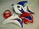 Kits Carenagem Moto CBR 1000RR 2008-2011 - Vermelho Branco Azul