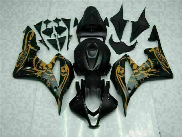 Kits Carenagem Moto CBR 600RR 2007-2008 - Preto