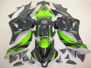 Kits Carenagem Moto CBR 600RR 2009-2012 - Preto Verde