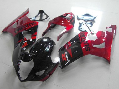 Kits Carenagem Moto GSXR 1000 K3 2003-2004 - Preto Vermelho