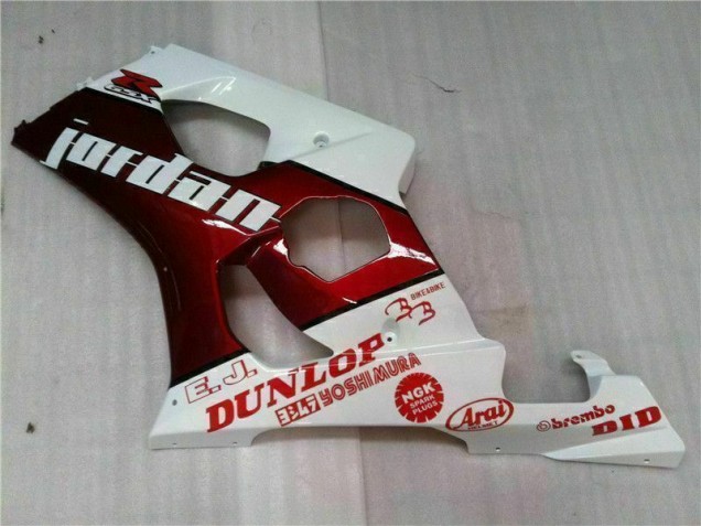 Kits Carenagem Moto GSXR 1000 K3 2003-2004 - Vermelho Branco