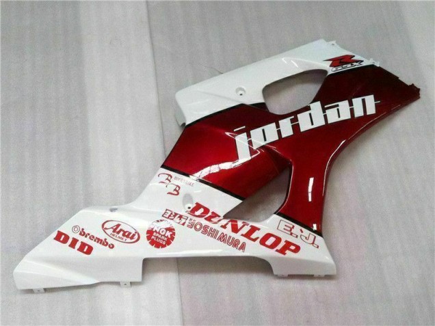 Kits Carenagem Moto GSXR 1000 K3 2003-2004 - Vermelho Branco