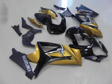 Kits Carenagem Moto GSXR 1000 K7 2007-2008 - Ouro Preto