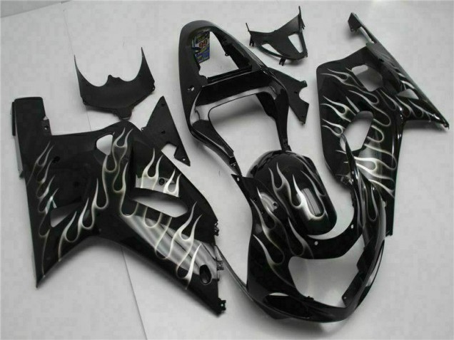 Kits Carenagem Moto GSXR 600 / 750 K1 K2 K3 2001-2003 - Preto Kits Carenagem Moto GSXR 600 / 750 K1 K2 K3 2001-2003 - Preto