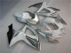 Kits Carenagem Moto GSXR 600 / 750 K6 2006-2007 - Branco Prata