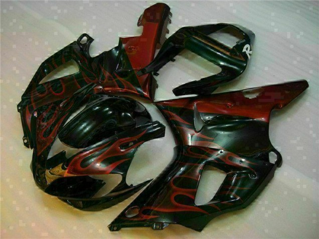 Kits Carenagem Moto R1 2000-2001 - Laranja