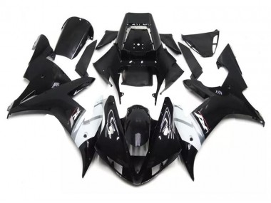 Kits Carenagem Moto R1 2002-2003 - Preto Branco