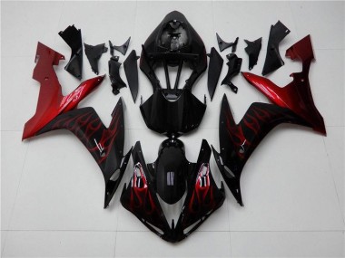 Kits Carenagem Moto R1 2004-2006 - Vermelho Preto