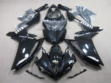 Kits Carenagem Moto R1 2007-2008 - Preto Branco Decalque