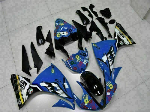 Kits Carenagem Moto R1 2009-2011 - Azul